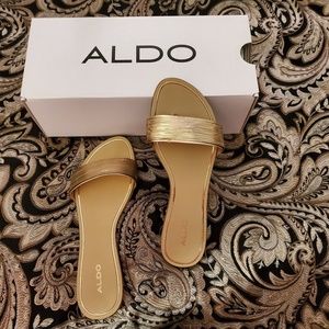 Slip on sandal, new, never worn,  still in box